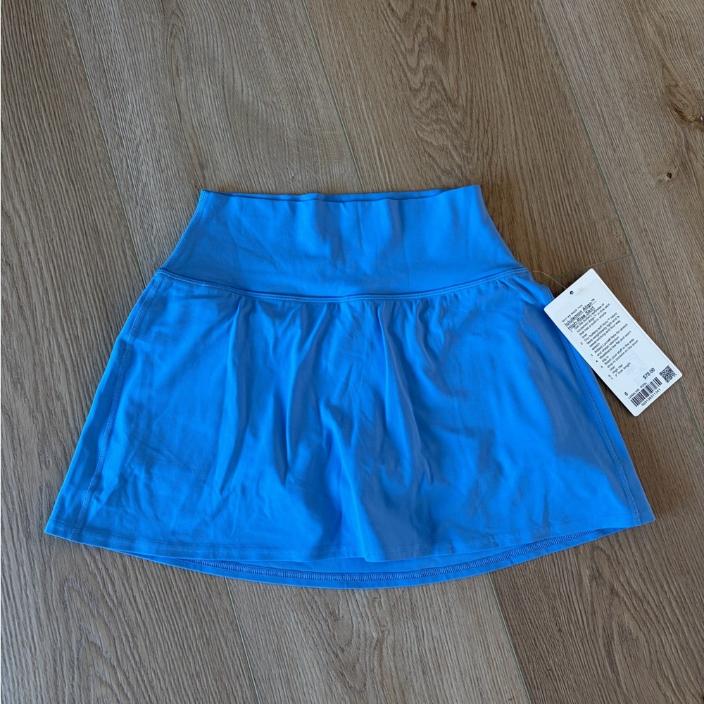lululemon athletica Bright Blue align Tennis Skirt